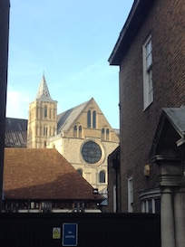 View from back of the building