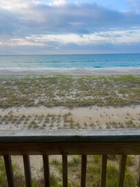View from the balcony!
