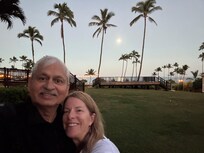 View from hotel grounds