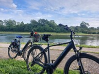 NordOstseekanal unweit der Unterkunft. Das Rad mitzunehmen ist zu empfehlen
