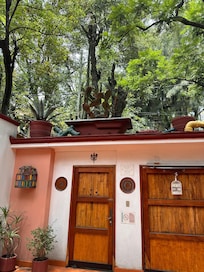 Front courtyard