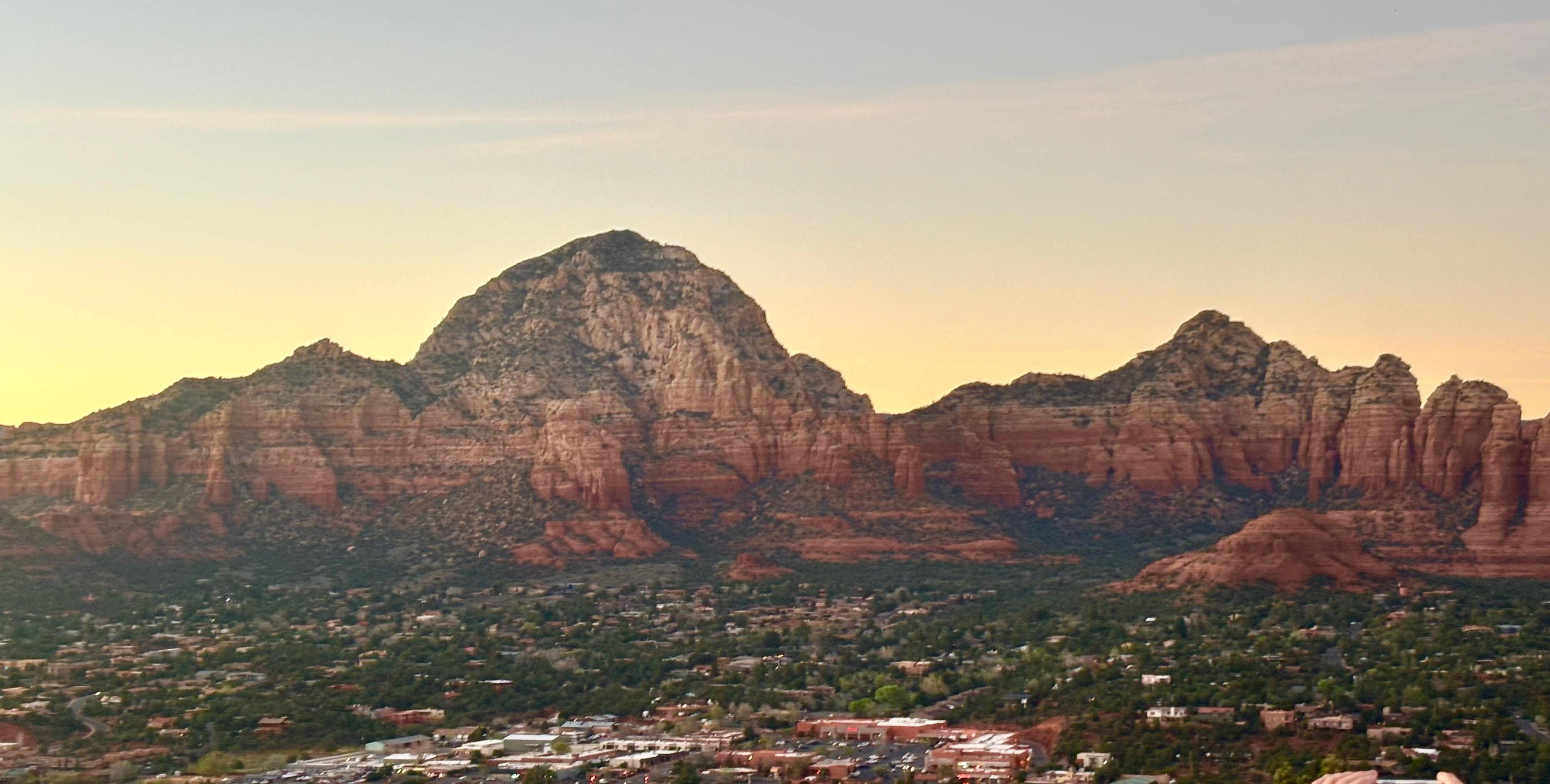 Views from Mesa Airport sunset! 