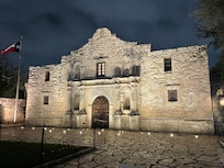 The Alamo 4 blocks away