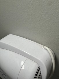 Dust and hair on blow dryers