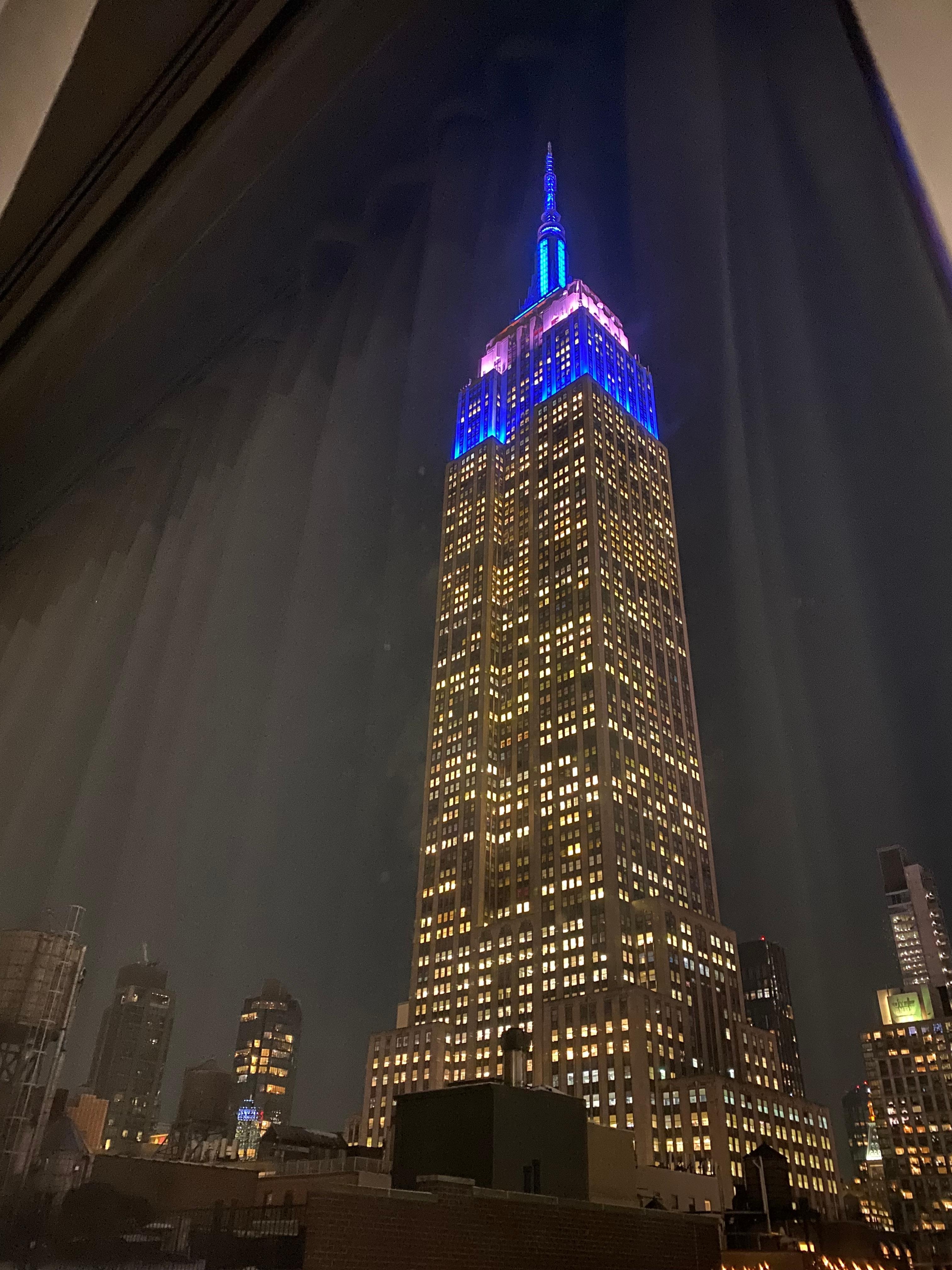 The Empire State (my room view)