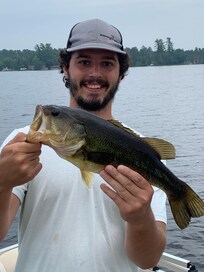 Caught a fish off the dock