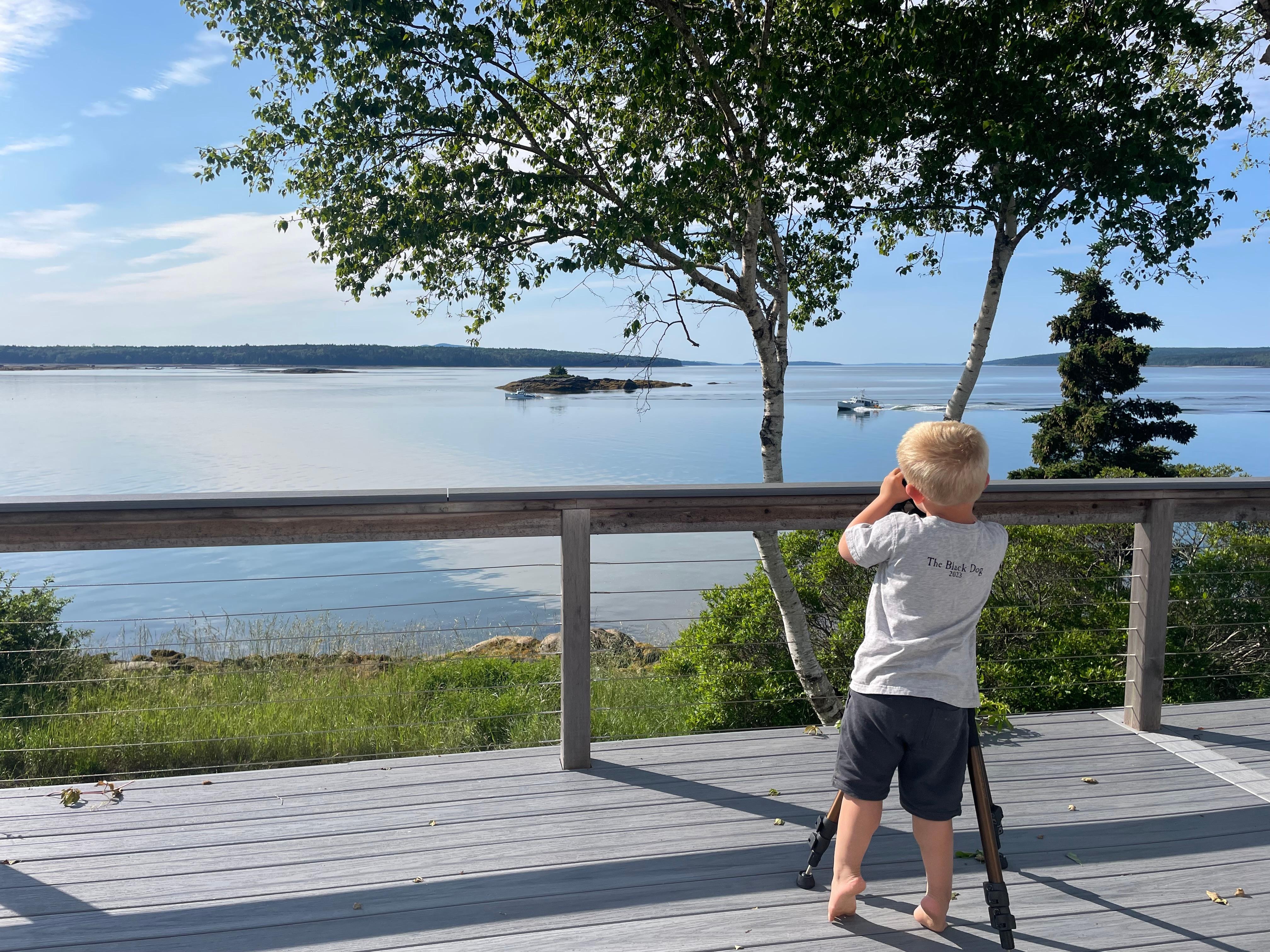 First time binocular user!