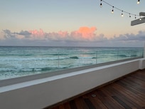 Ocean view from one restaurant