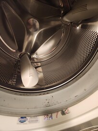 Mildew in washing machine--could not use