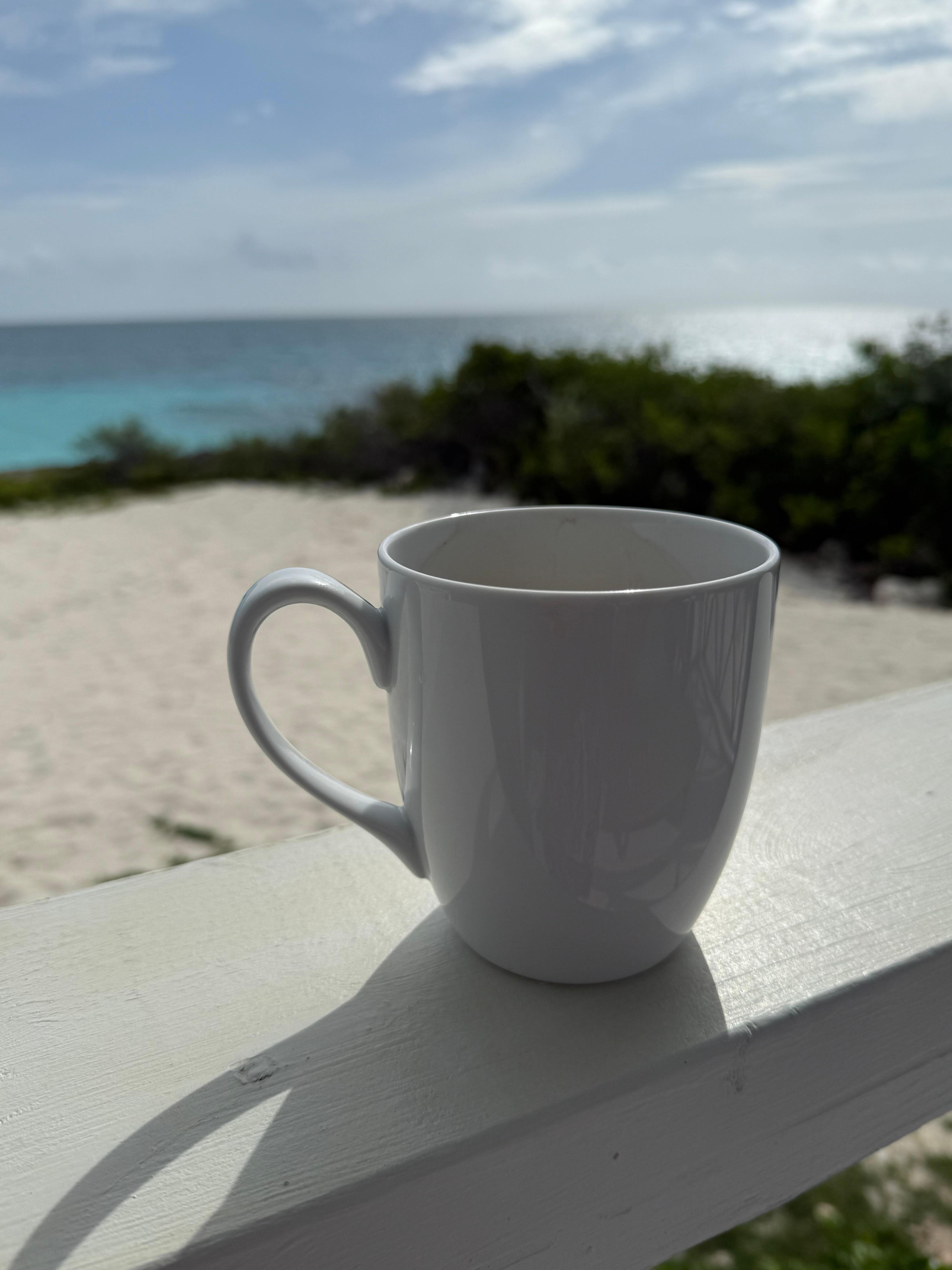 Morning coffee. Can't beat this view.
