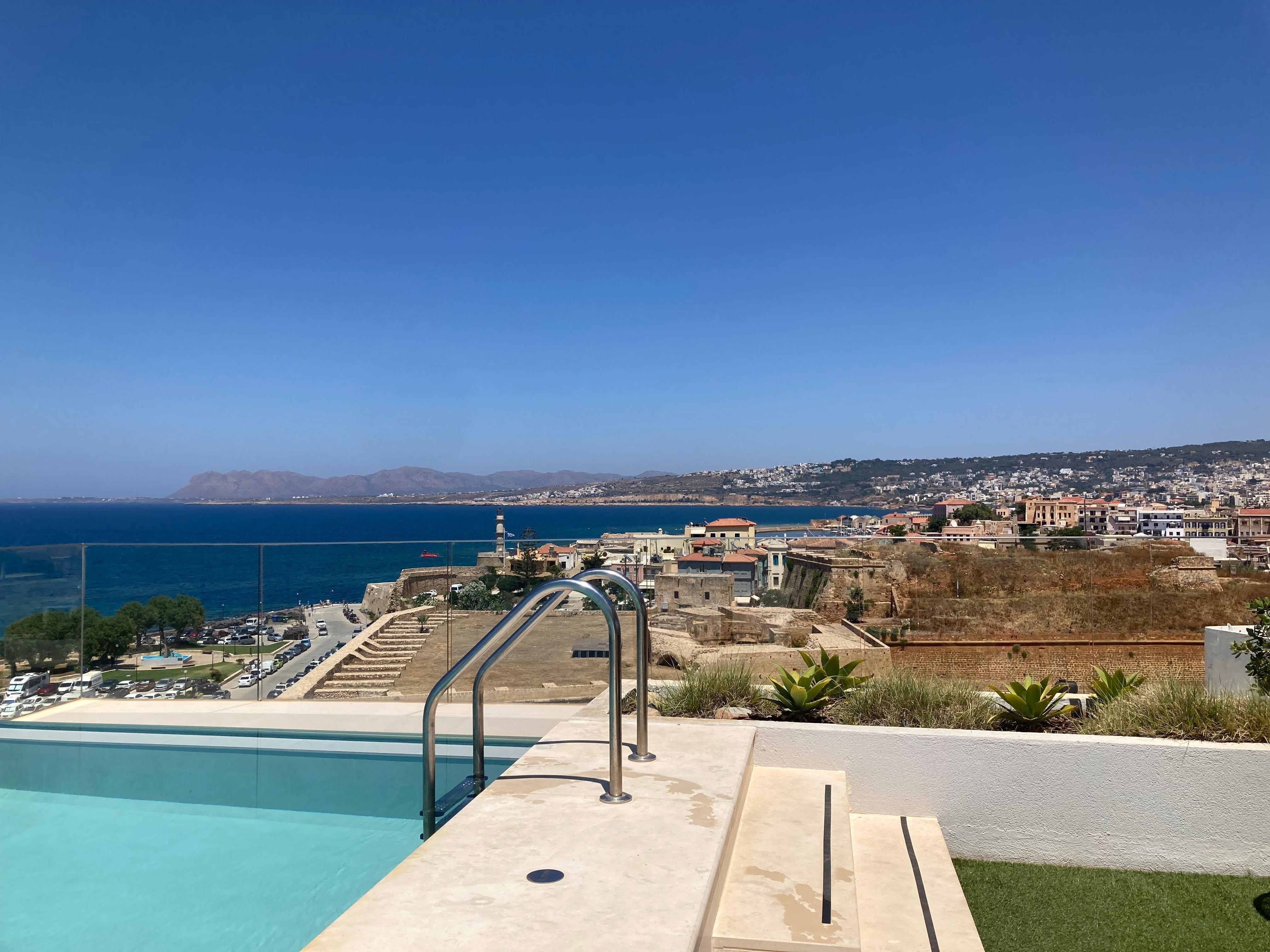 View from the pool.