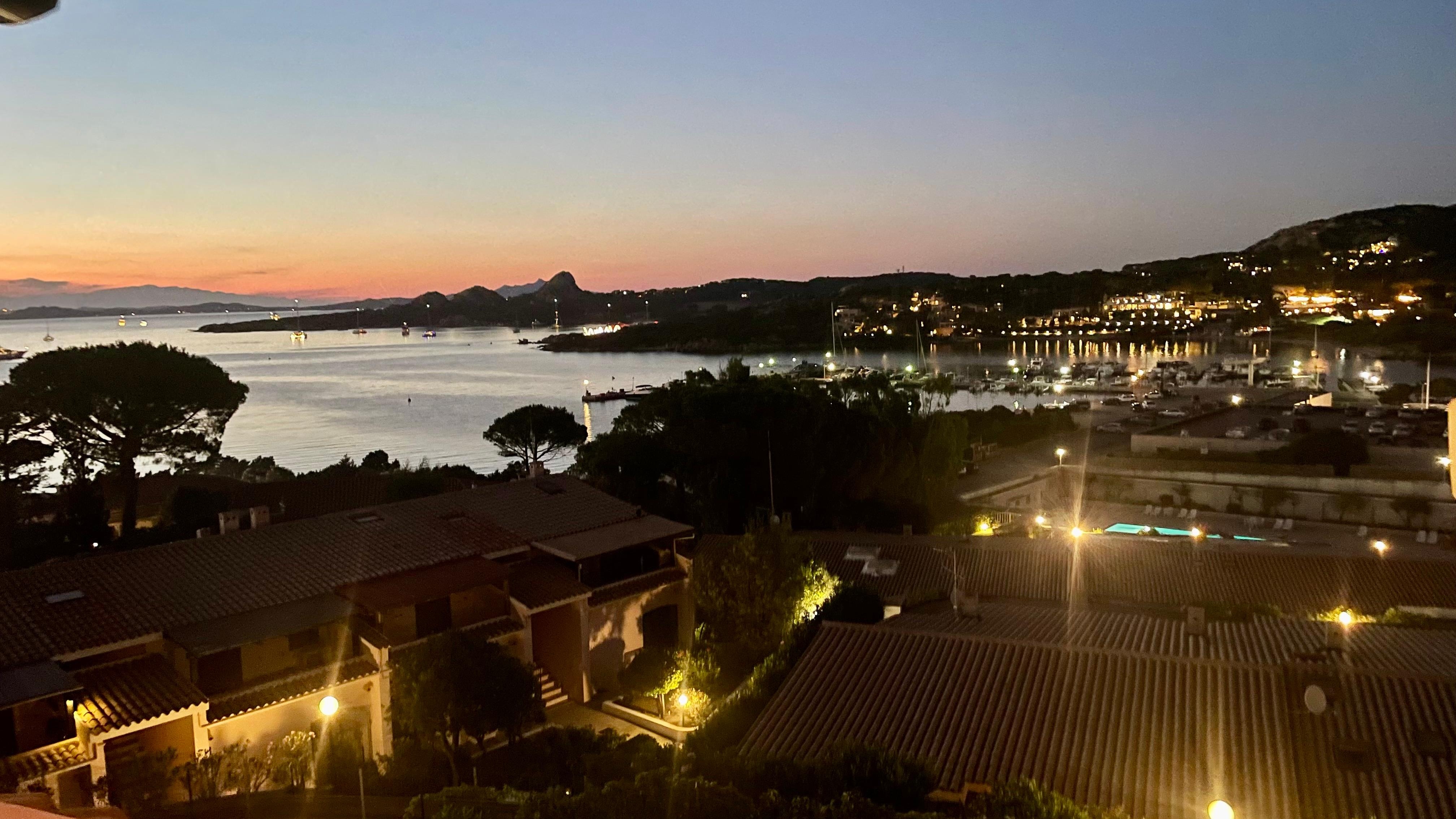 Blick vom Balkon
