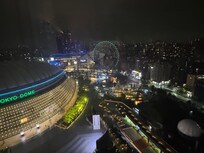 our view at night