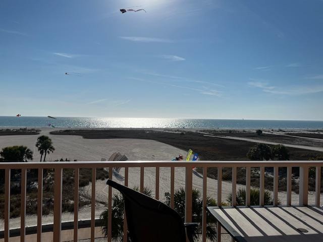 View from our 5th floor balcony.