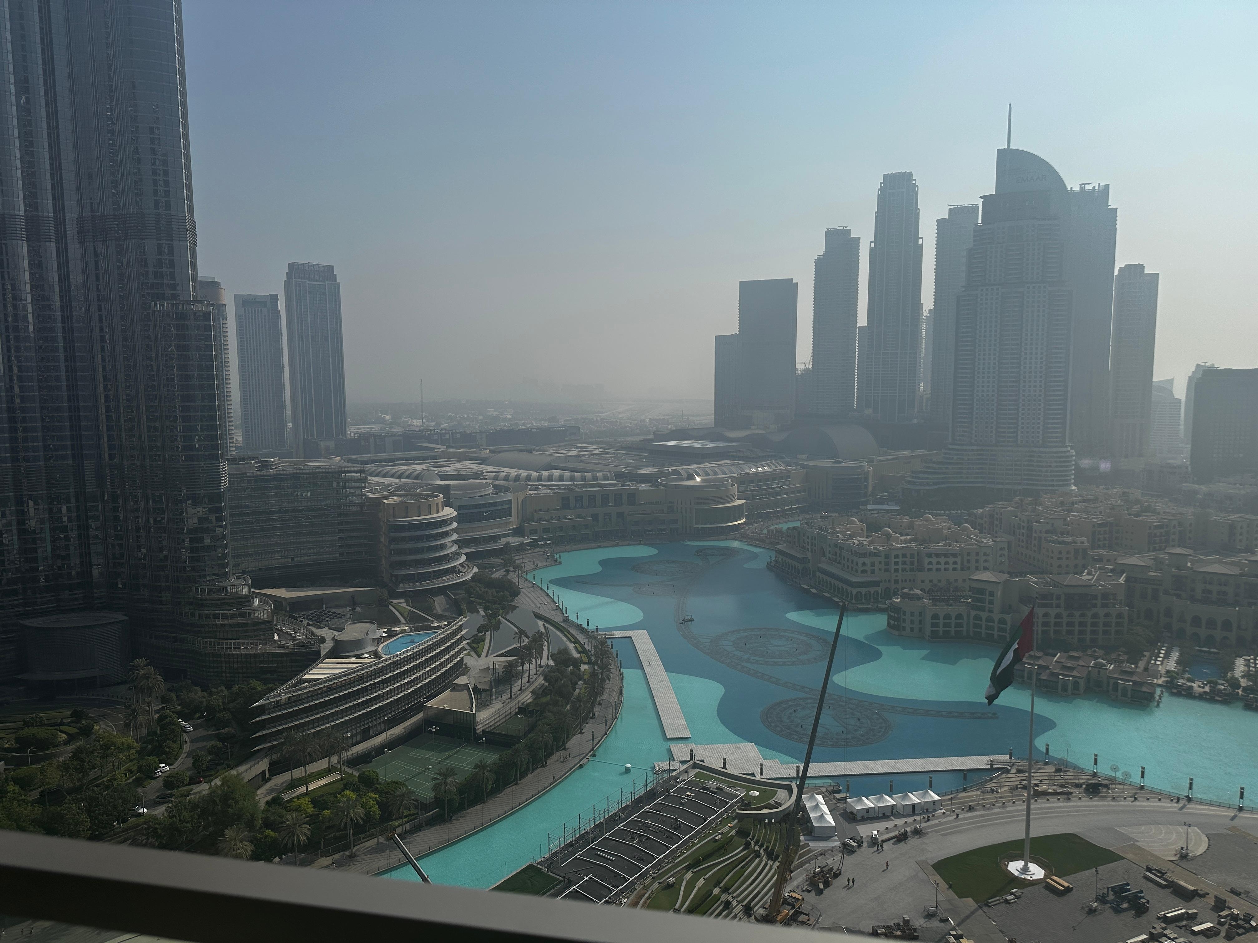 Morning view from the room