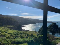 View from deck, only nice thing