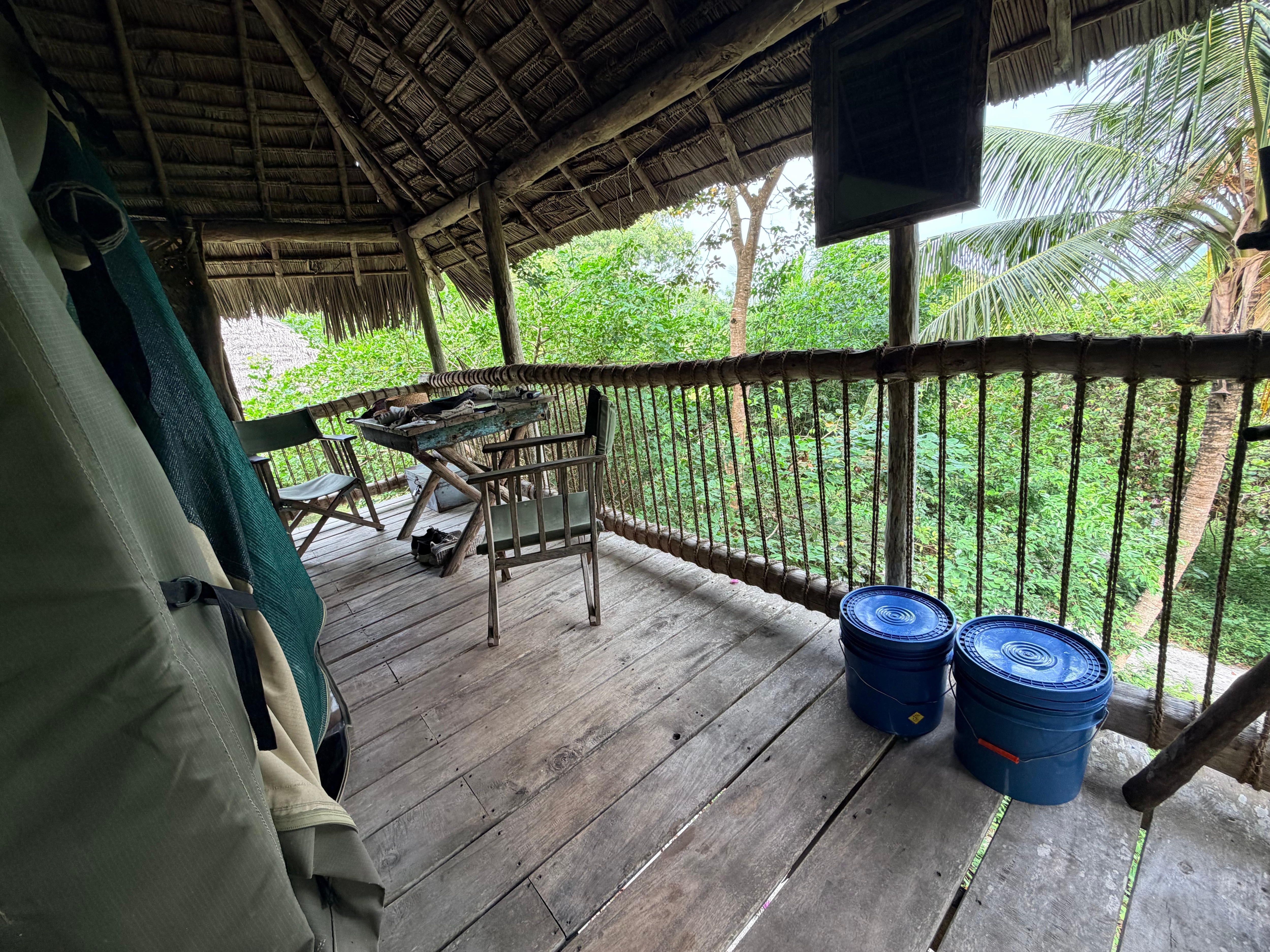 We even had a sitting area!