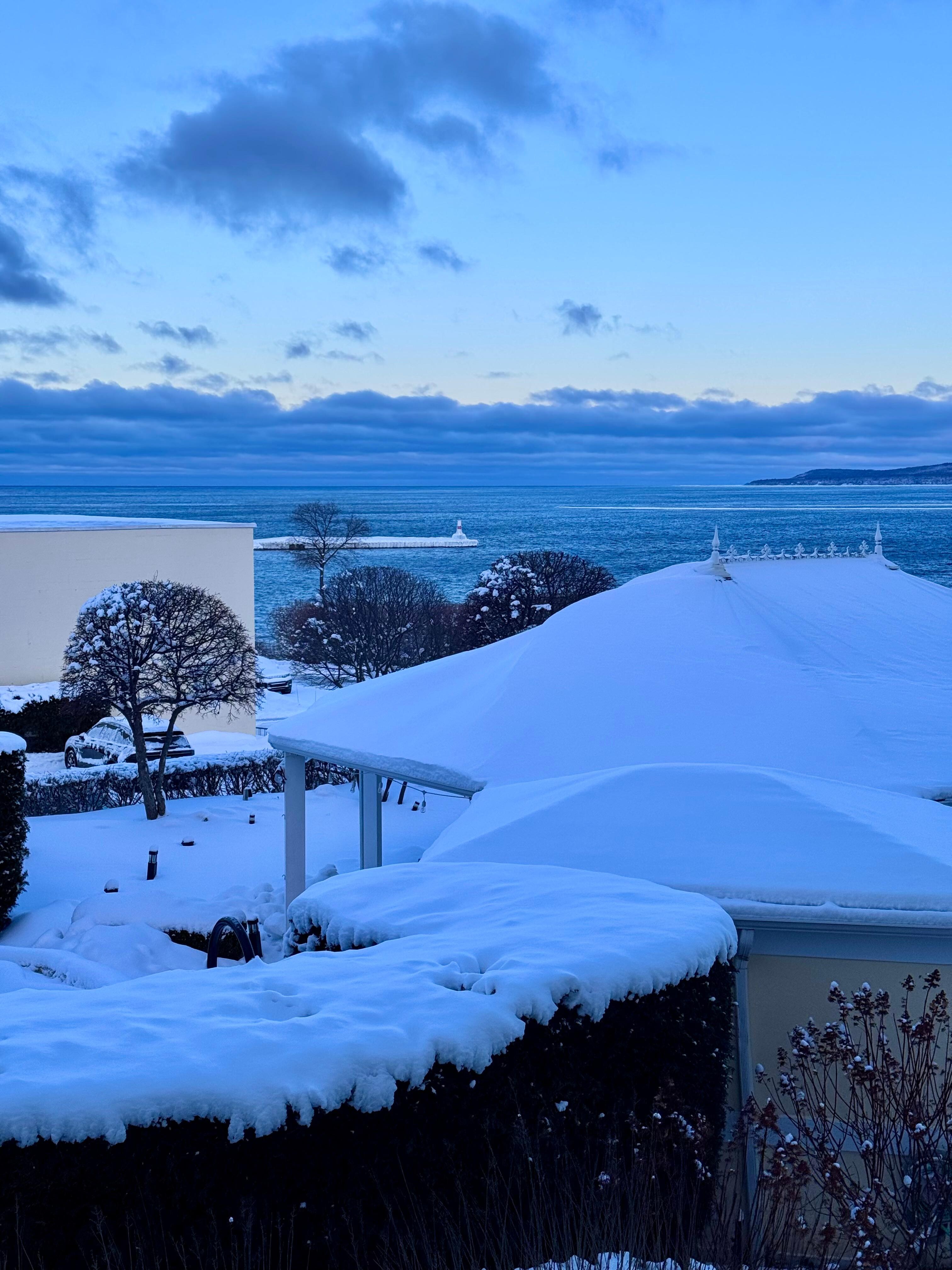 View from our room of Little Traverse Bay