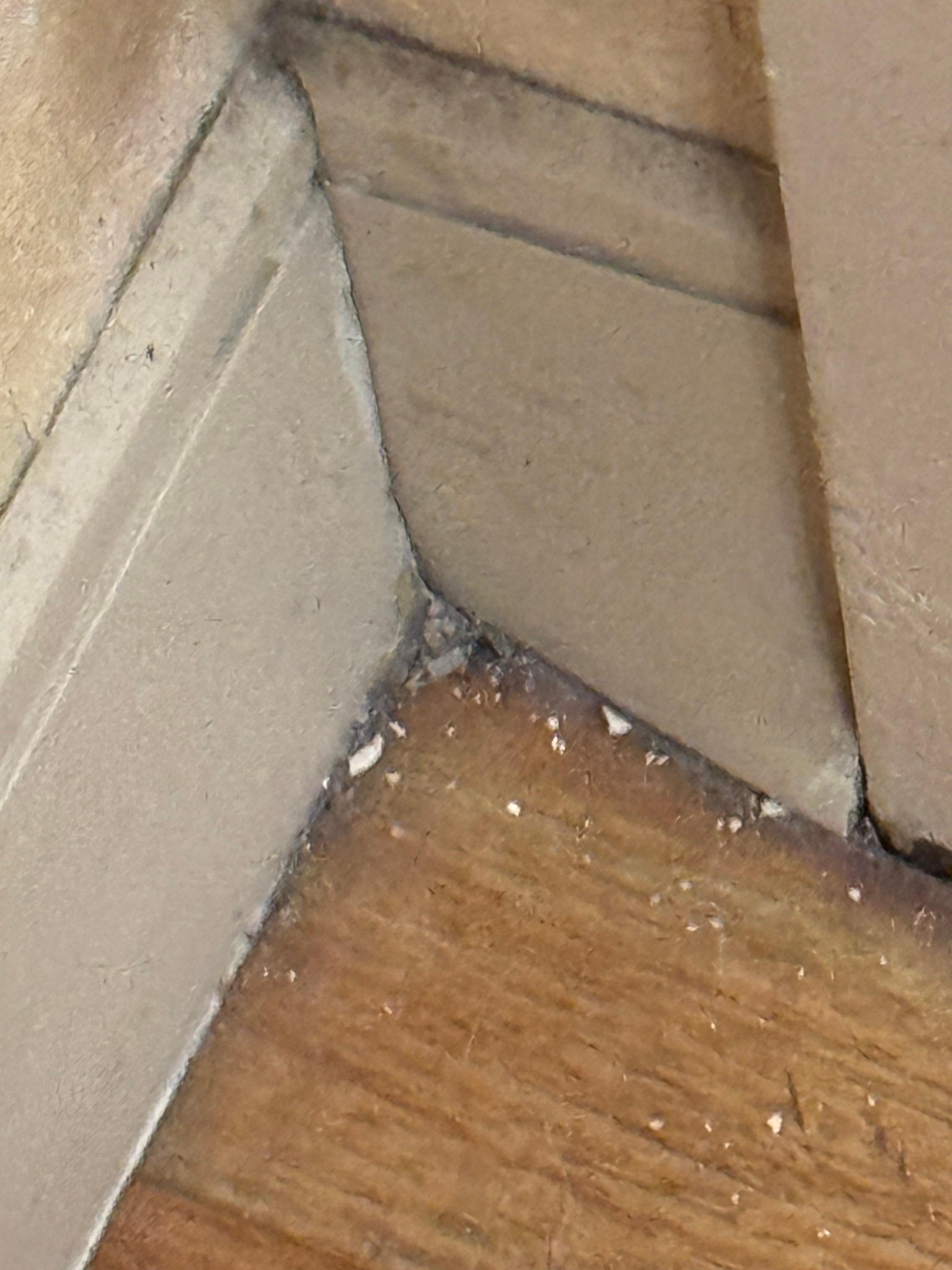 Behind the room door