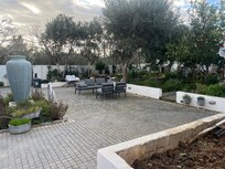 Beautiful courtyard to read or enjoy a drink before bed.