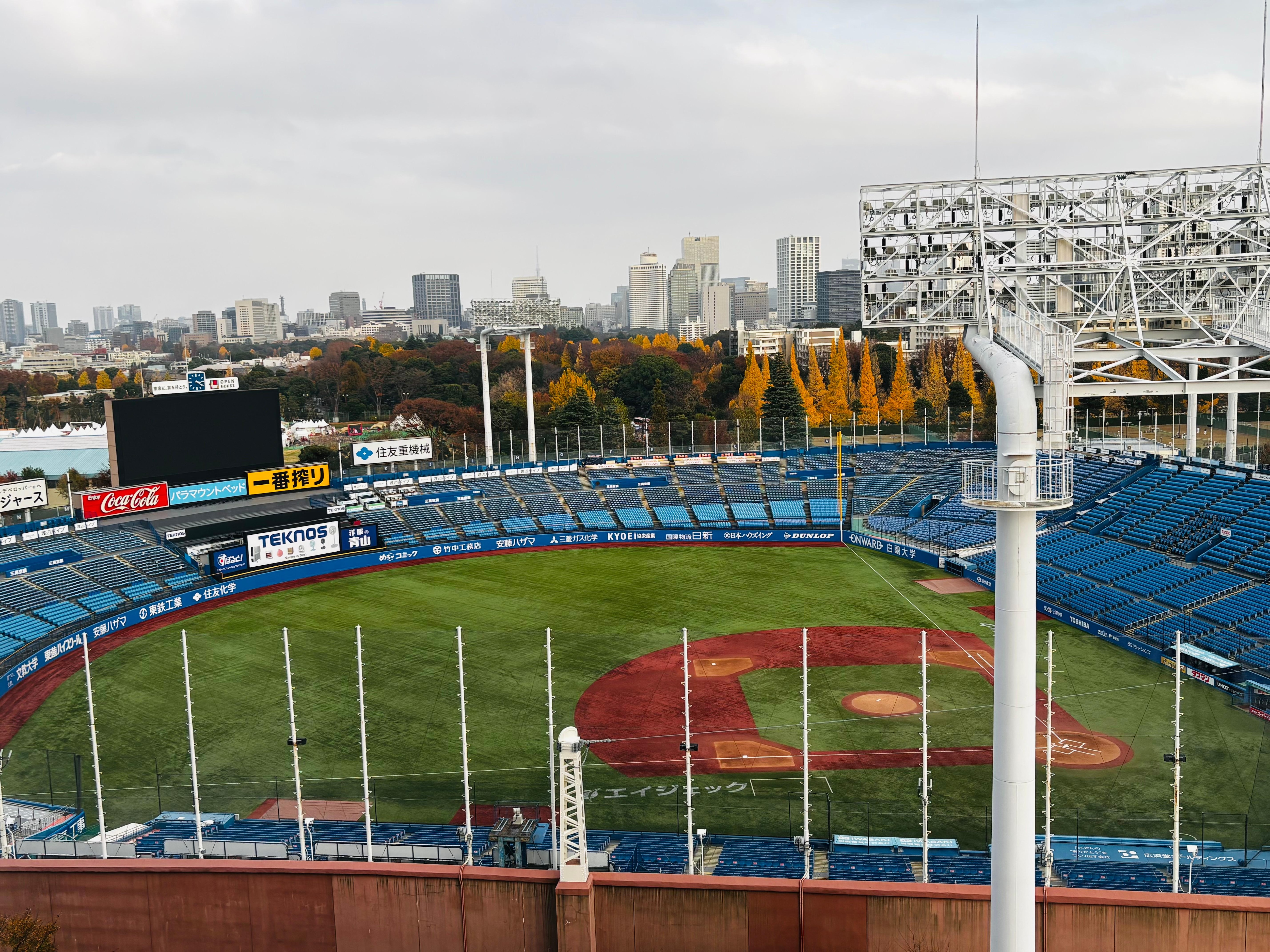 View from the hotel lobby