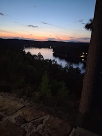 Our last evening here, watching as sun set for the day