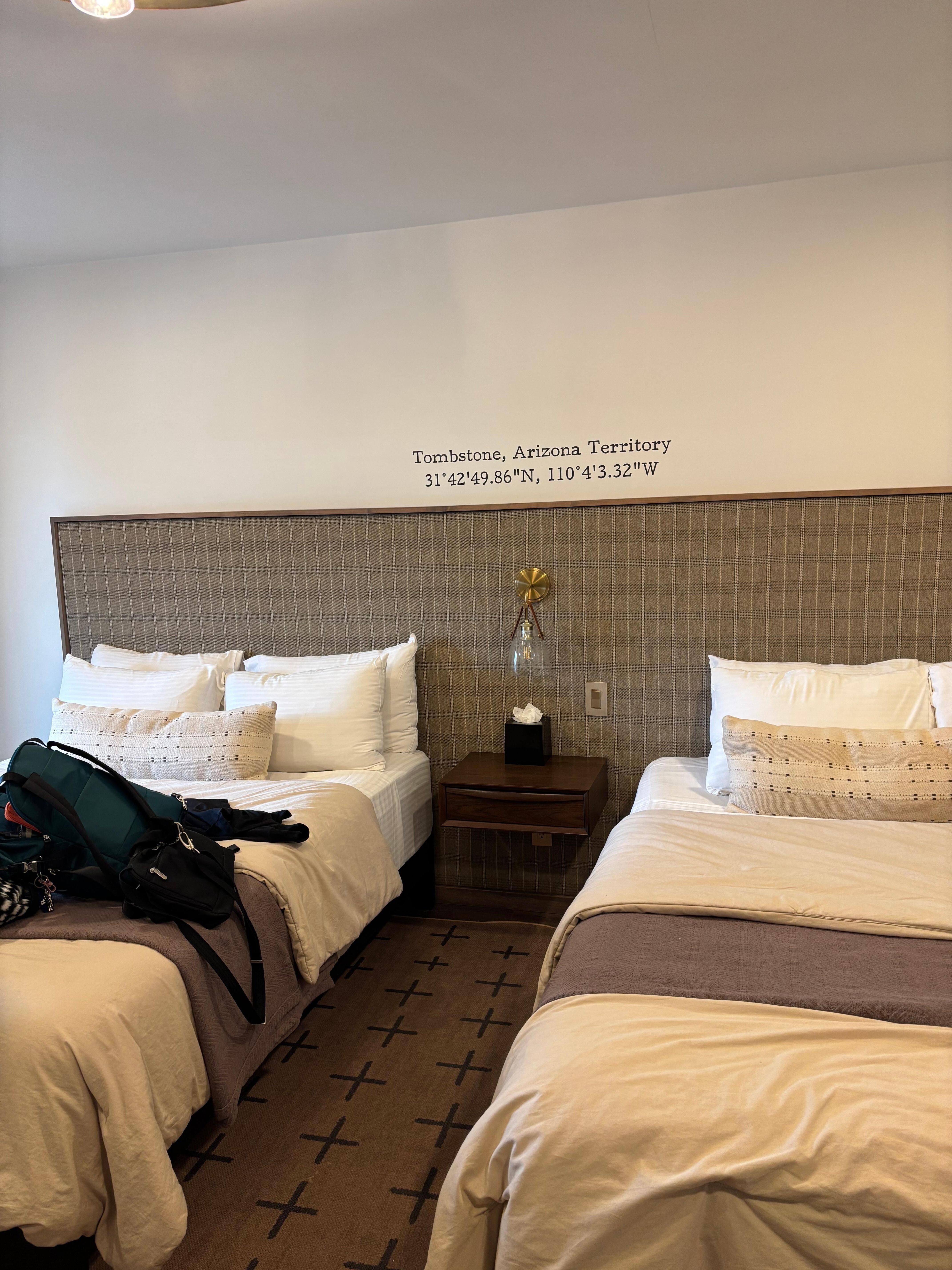 Beds were very comfortable 