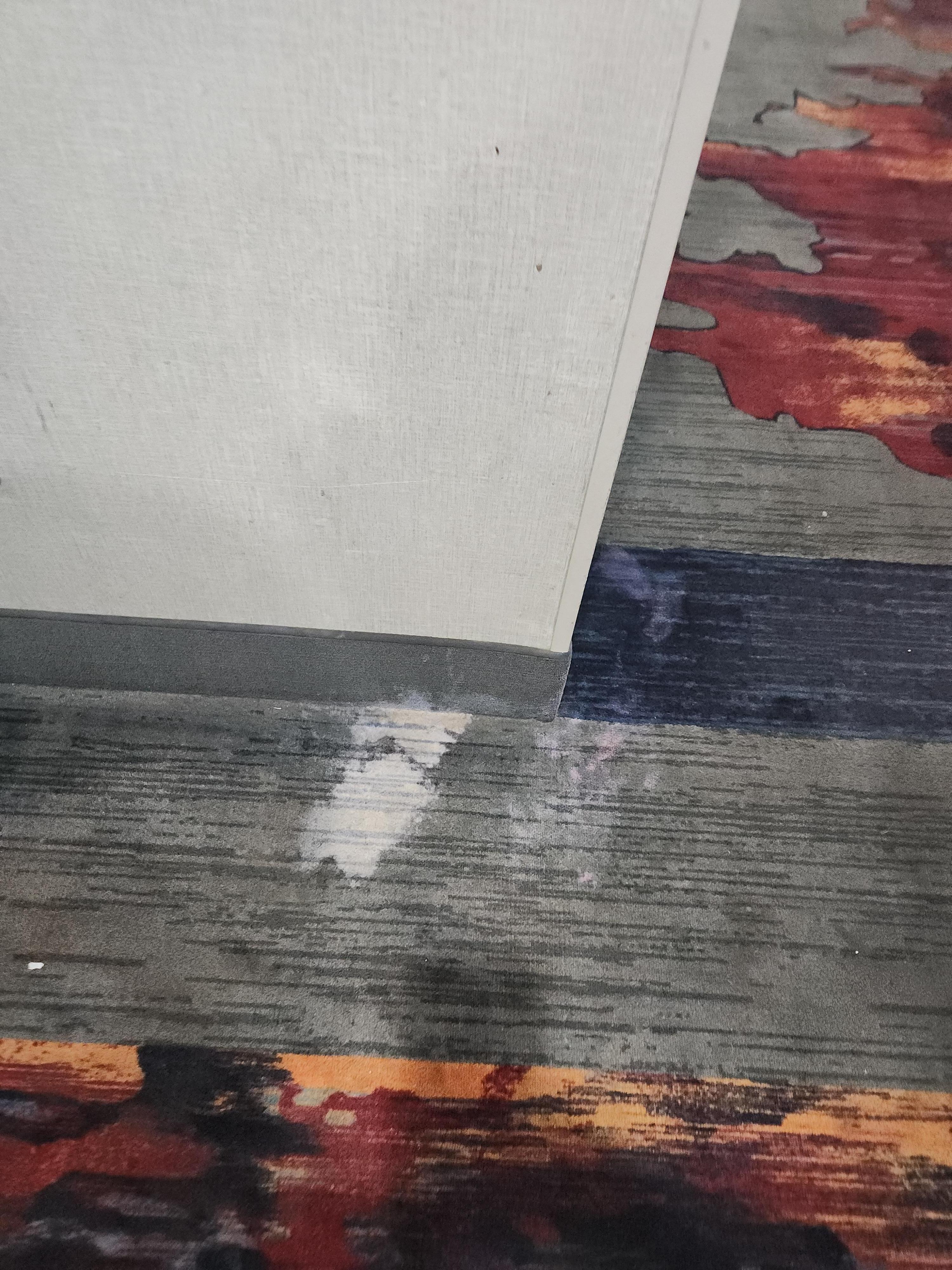 Urine bleached hallways