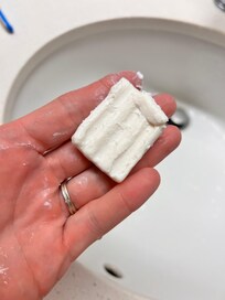 There was only 1 bar of soap for that sink and none for the shower.