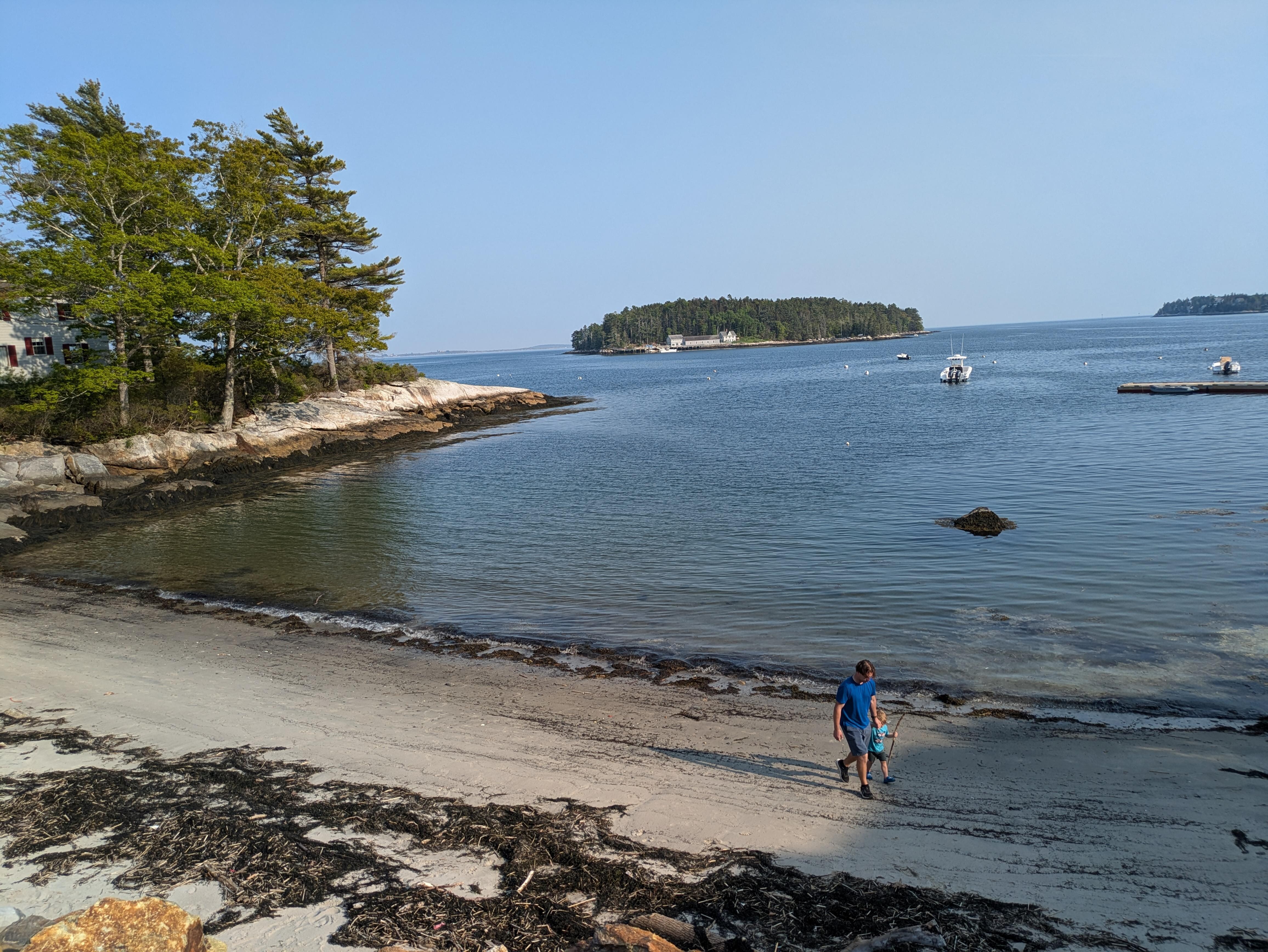 Beach, about a 10 min walk from the house.
