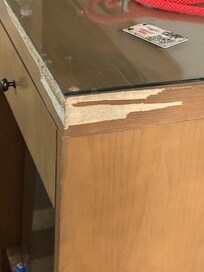 Furniture battered/damaged