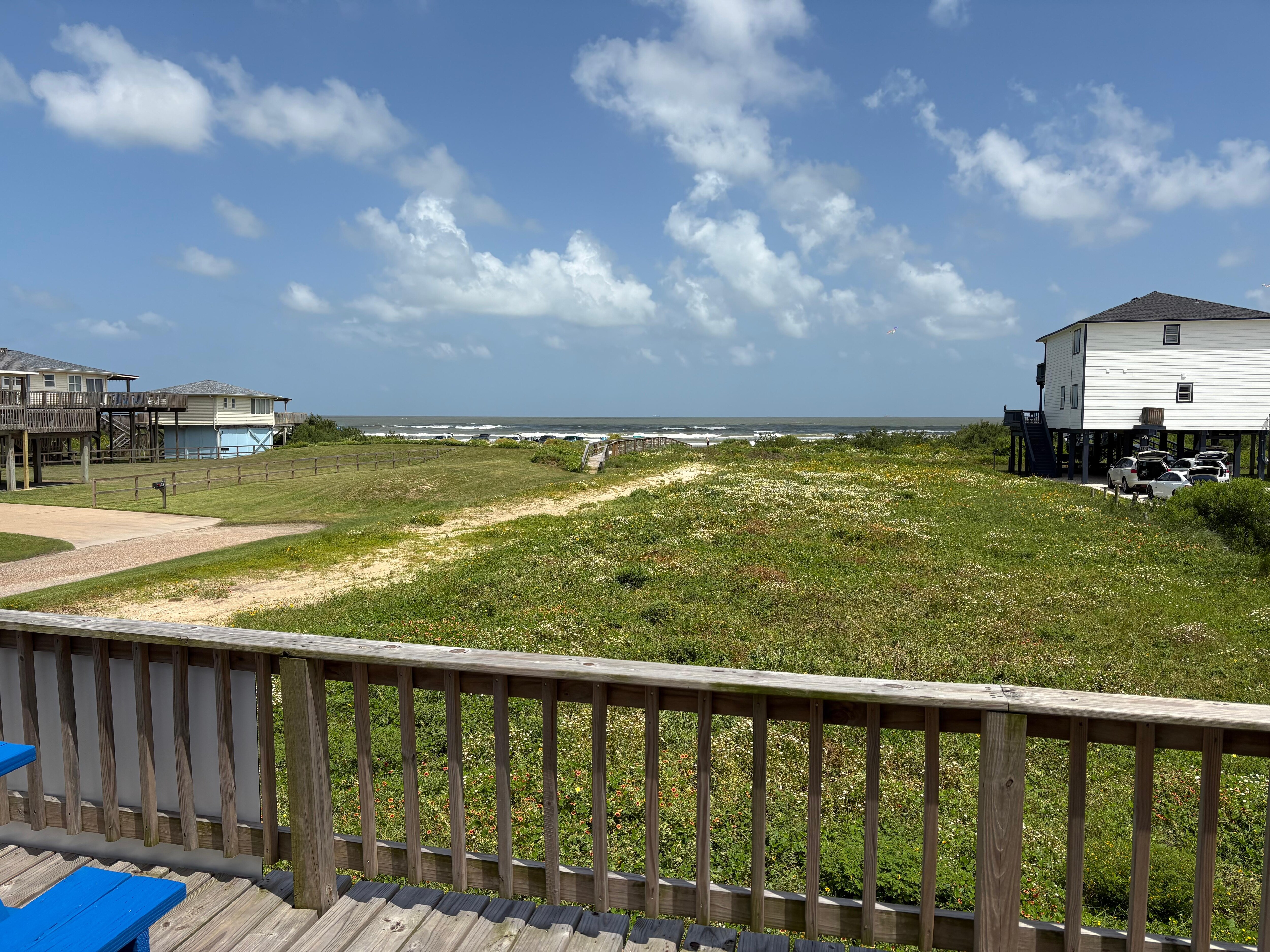 View from the balcony