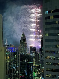 View from our room on NY’s Eve - spectacular!