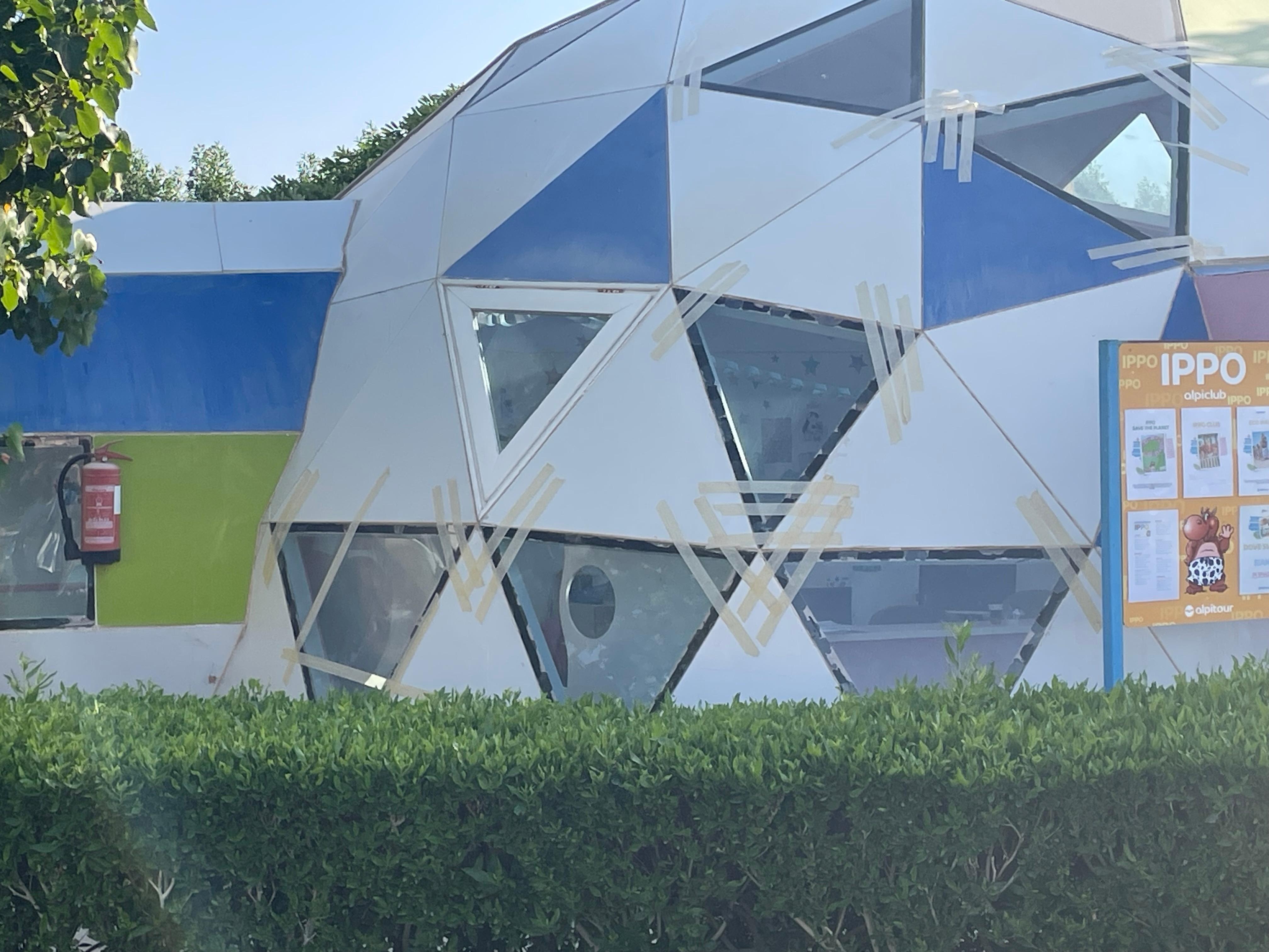 Kids Club in marodem Zustand