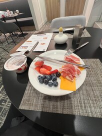 Breakfast selection great