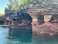 Apostle Island sea caves