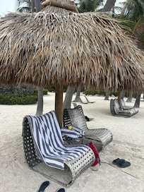 Great place to sit, relax and look out to the gorgeous water.