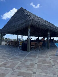 Awesome food and drink right next to the pool