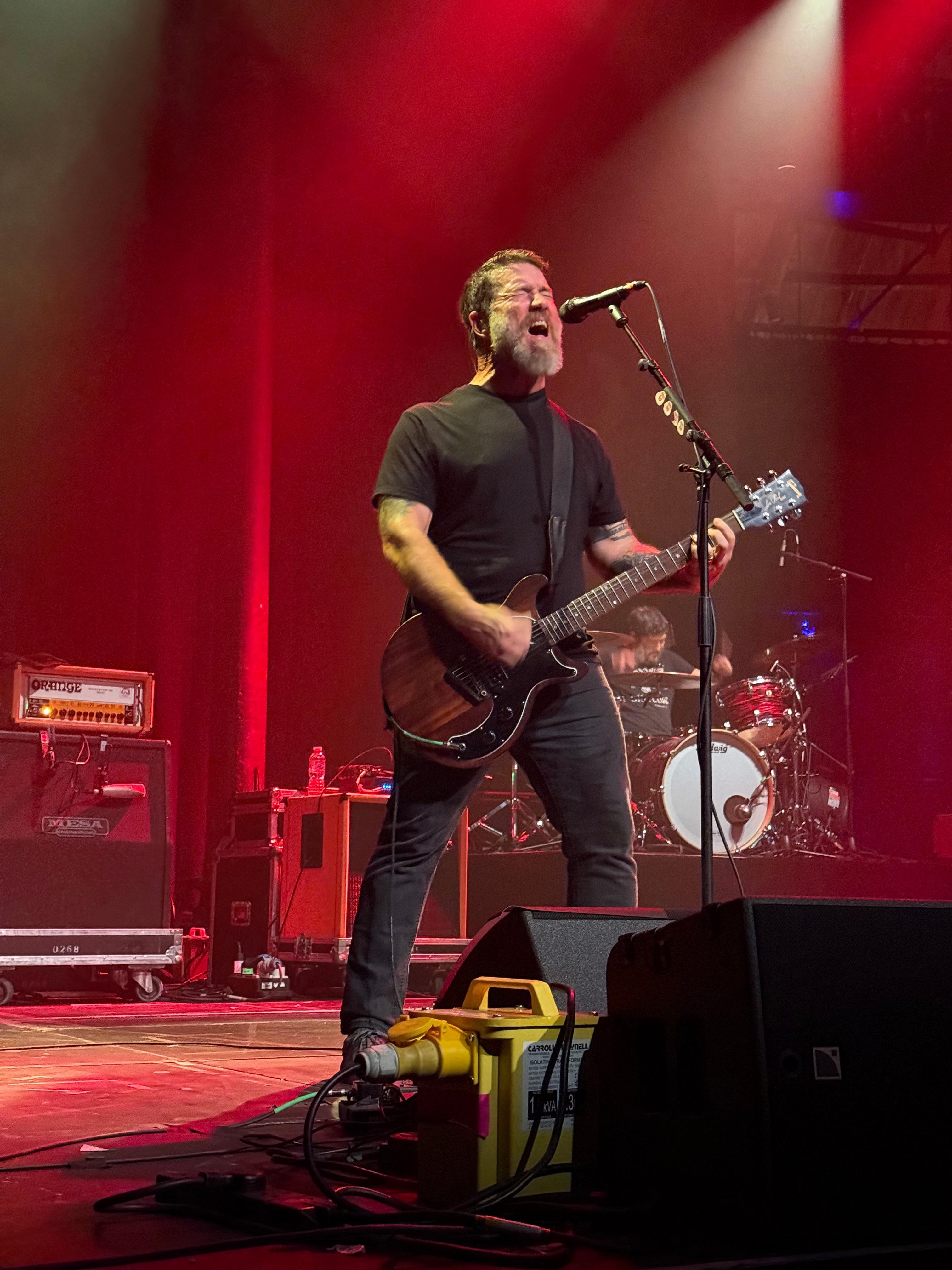 Chuck from Hot Water Music in the Roundhouse