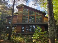View of the home from the lake