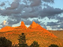 View from the front yard