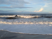 Waves in the late afternoon