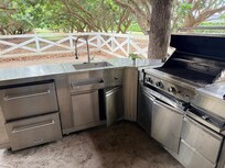 Outdoor appliances broken or barely functioning