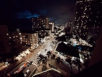 view at night