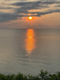 Sunrise from the deck