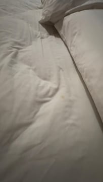 Stain on sheets