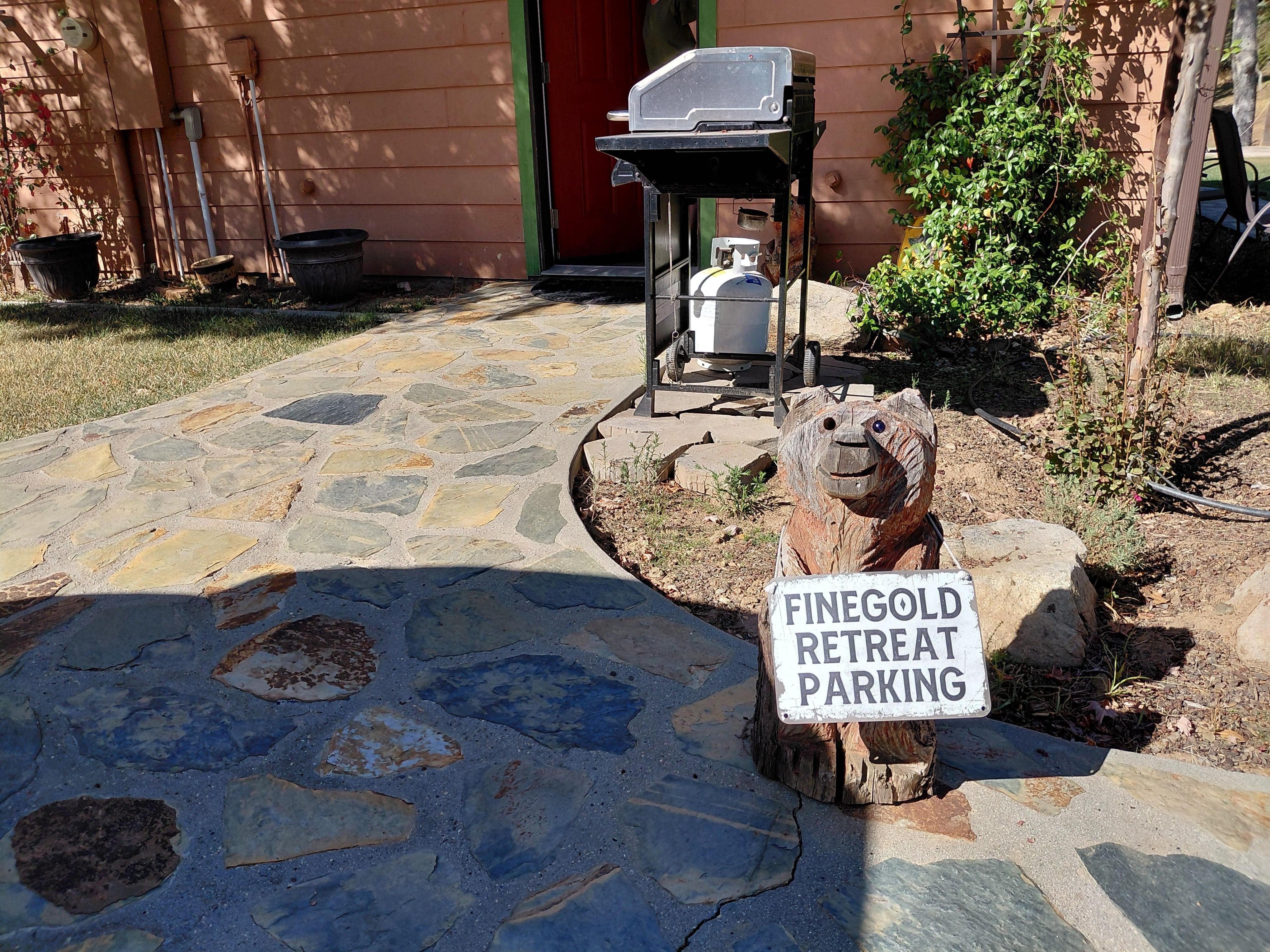 Dedicated parking spot