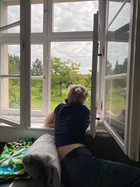 Blick aus dem Küchenfenster