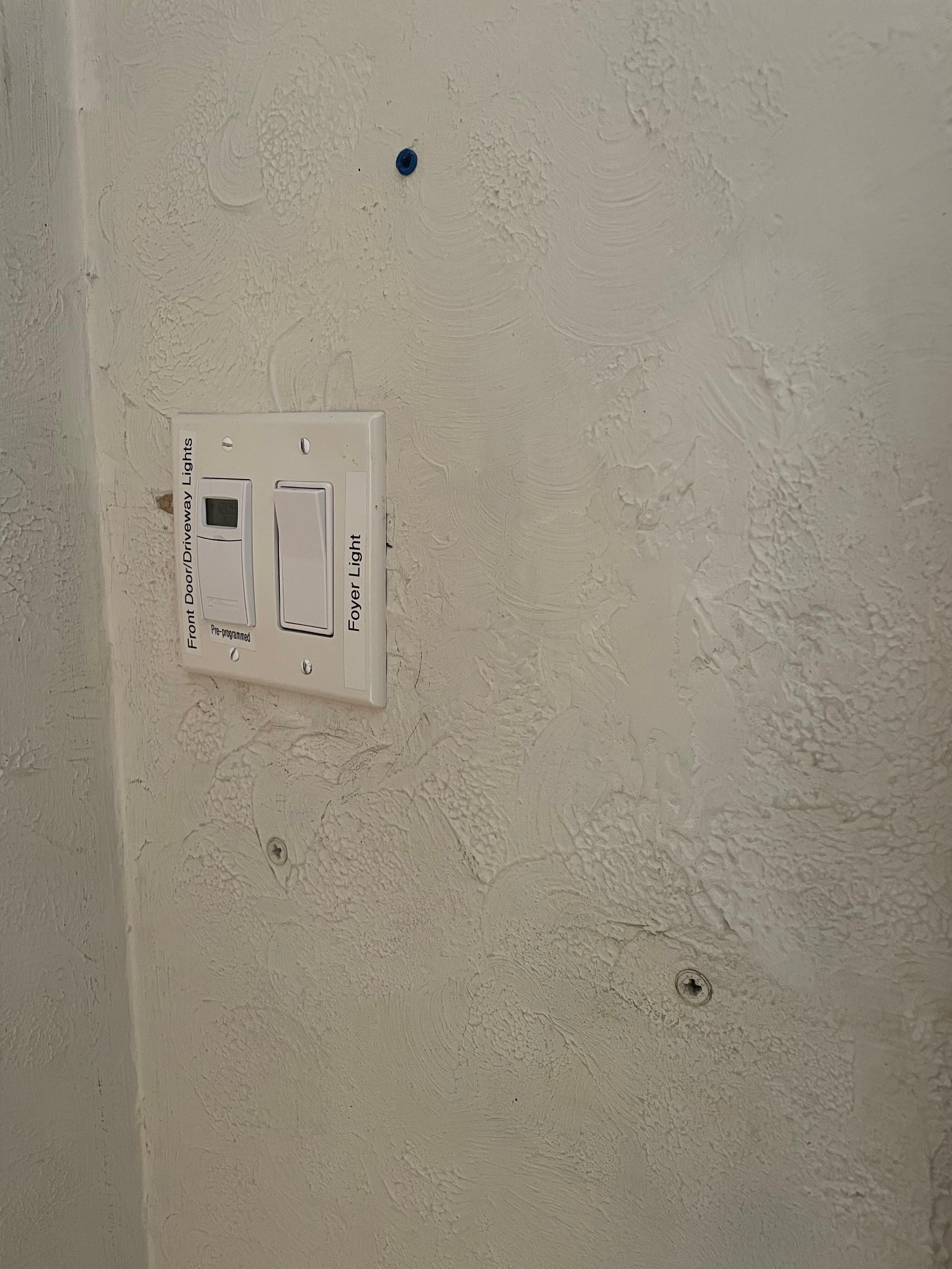 Entry wall. Filthy. Laundryroom was worse