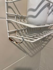 Rusty shower caddy